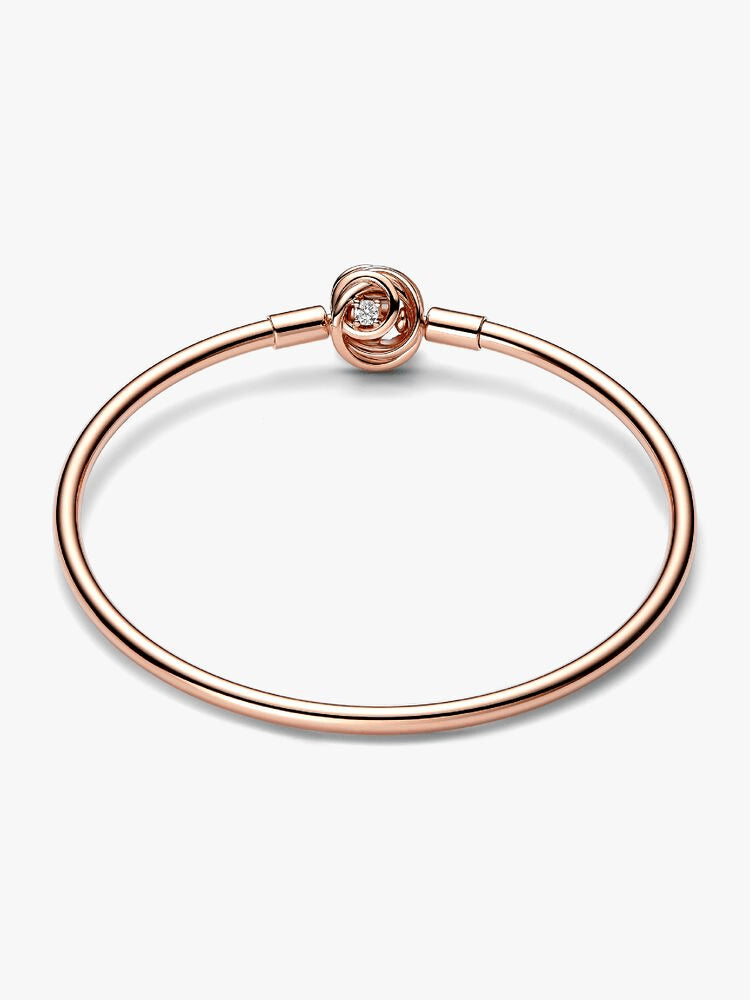 Pandora Moments Encircled Clasp Bangle