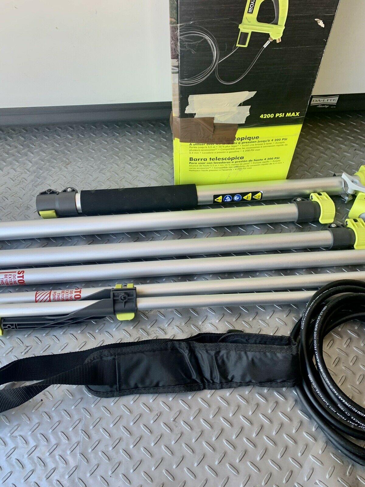 Ryobi 18 ft. Pressure Washer Extension Pole Up To 4200 PSI - RY31EP26