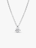 Pandora Talisman Sterling Silver Lab-grown Diamond Heart Pendant Necklace