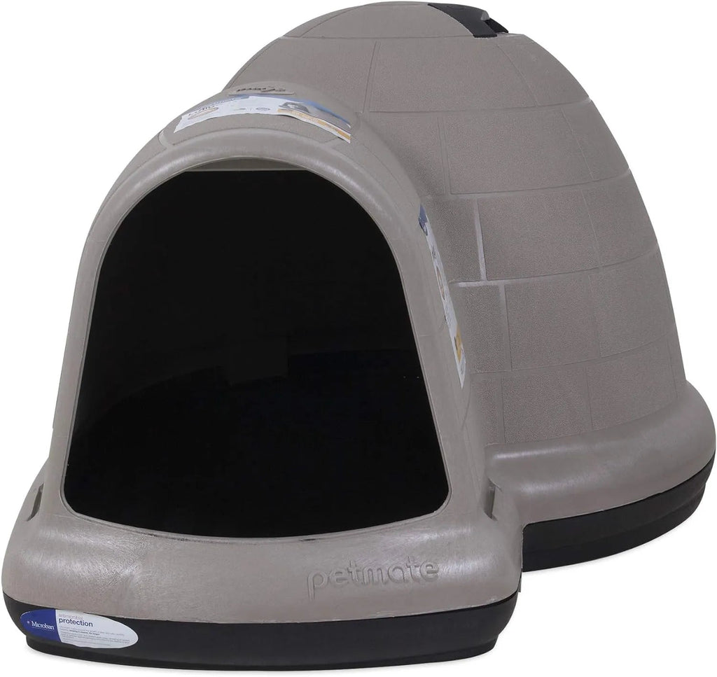 XL All-Weather Igloo Dog House for 90-125 Lb. Dogs
