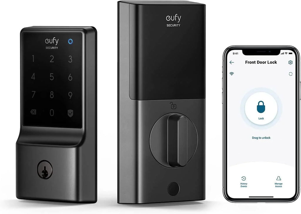 eufy Security Smart Lock C210 5-in-1 Keyless Entry Door Lock With Built-in Wi-Fi Deadbolt - C210