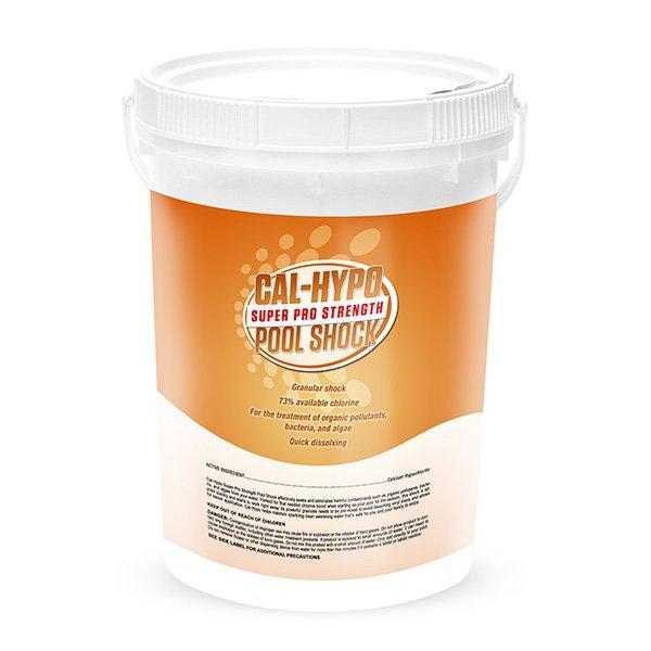 Cal-Hypo Pool Shock 50 LB Bucket, 73% Cal-Hypo, 70% Available Chlorine - 23217