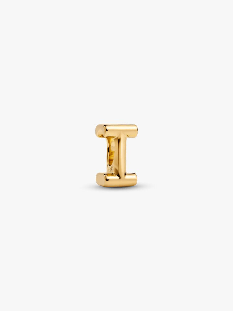 Letter I Charm Necklace