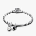 Cupid Wings Charm Bracelet Set
