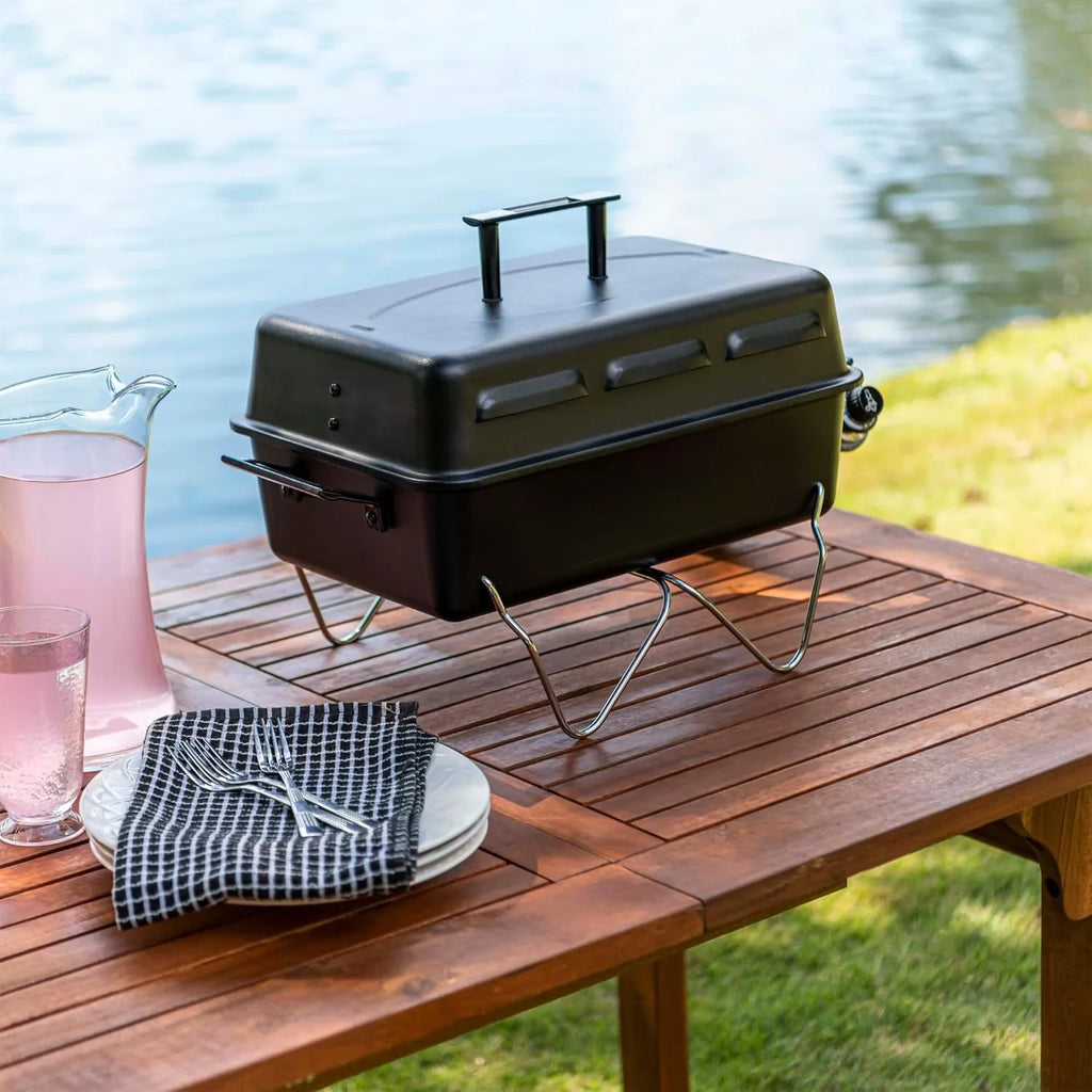 Char-Broil Portable 1-Burner Stainless Steel Propane Gas Grill - 465133010