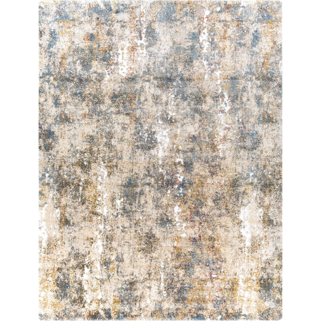 Mid-Century Medallion Area Rug - Brown