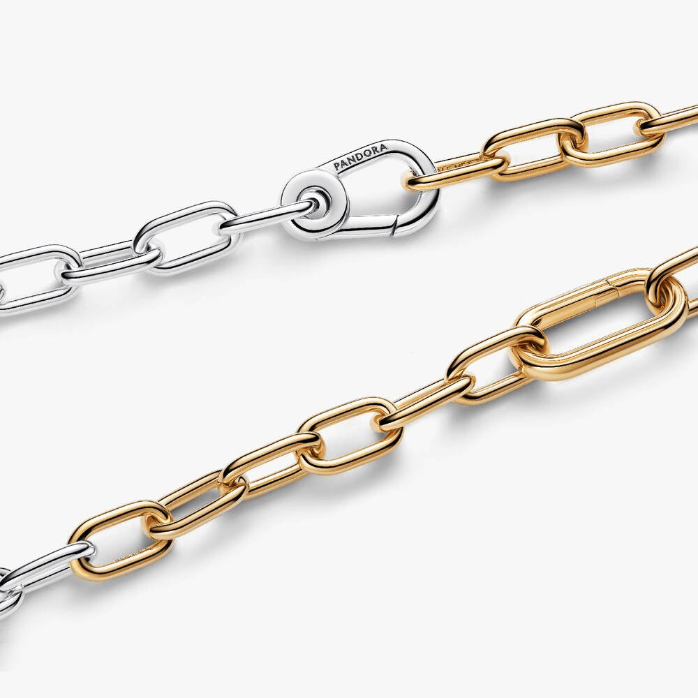 Two-tone Link Chain Necklace