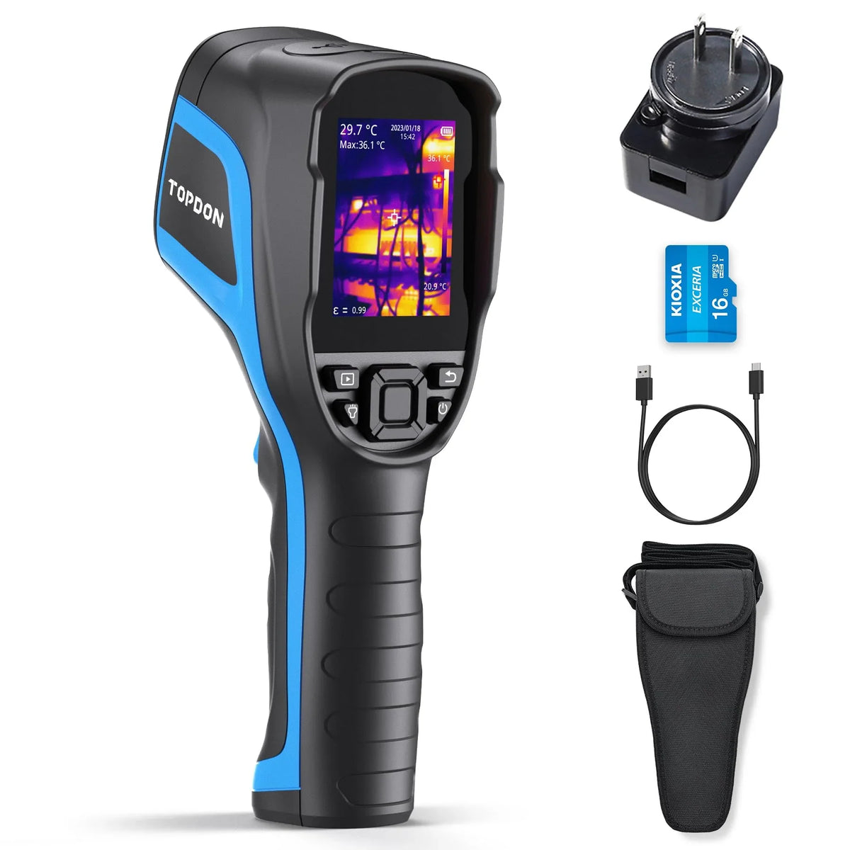 TOPDON Thermal Imaging Camera 256 x 192 IR High Resolution - TC004