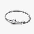 Aries Zodiac Charm Studded Bracelet Set