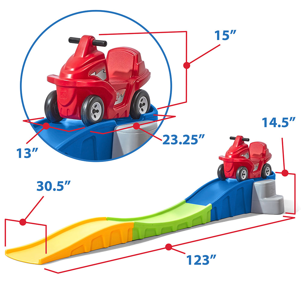 Step2 Anniversary Edition Up and Down Roller Coaster Ride-On Toy - 863300