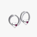 October Charm Earring Set