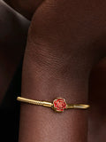 Disney Beauty and the Beast Enchanted Rose Snake Chain Bracelet