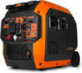 WEN Dual Fuel Inverter Generator 6800W Peak Power, RV-Ready, CO Watchdog