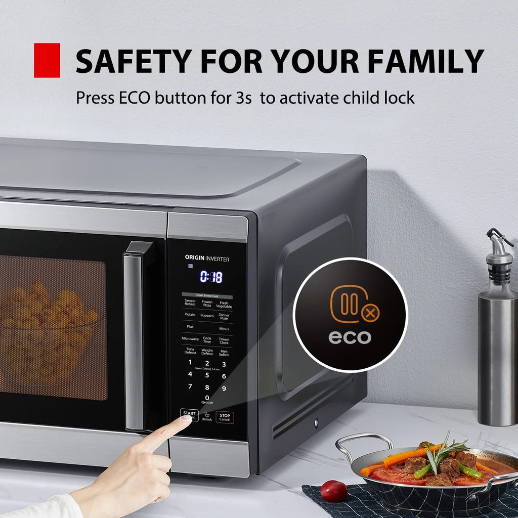 Toshiba Microwave Oven 2.2 Cu. Ft. 24.4 in Stainless Steel - WSI-EM22AST