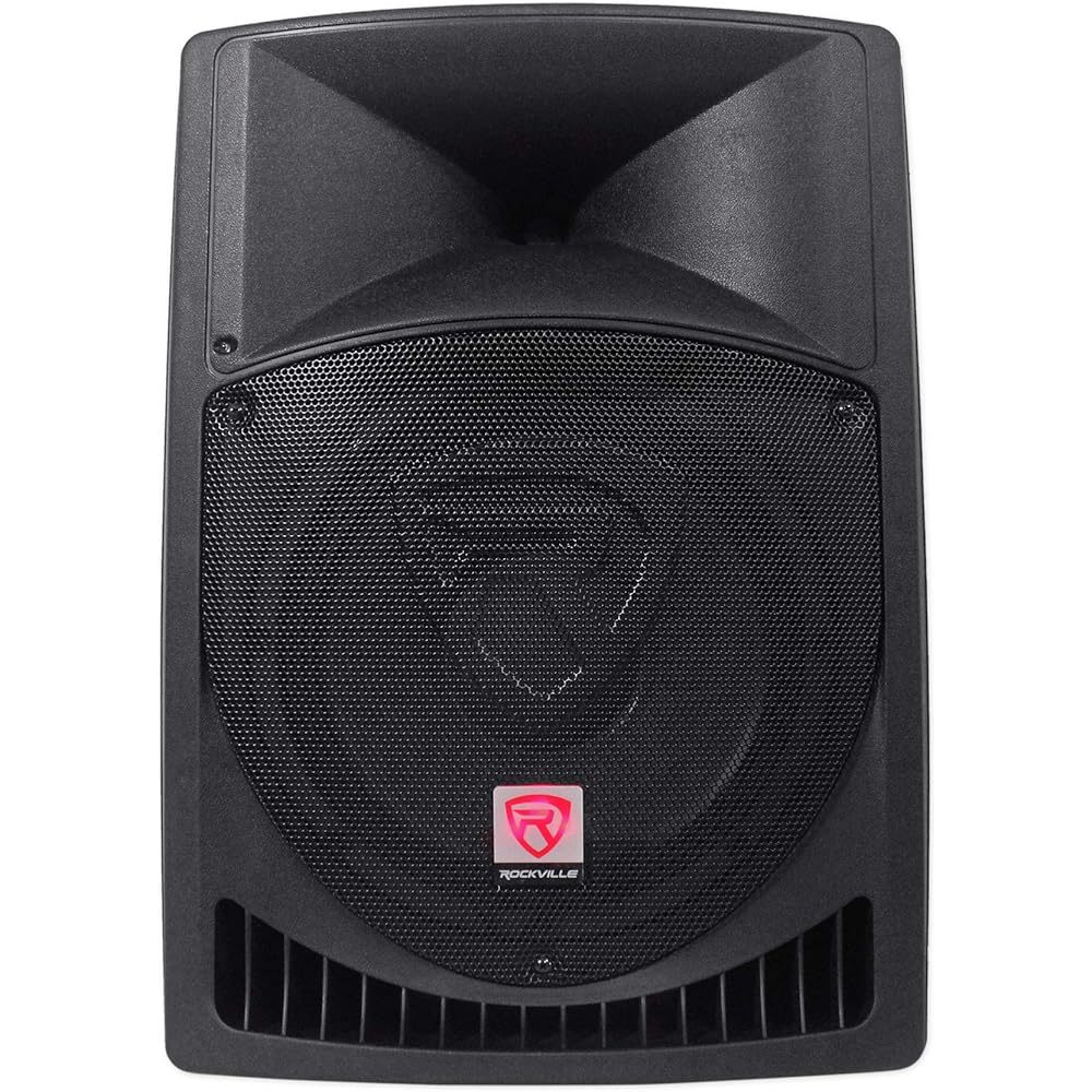 Rockville 12 Inch 800W Powered 2-Way DJ PA Speaker With Bluetooth - RPG12