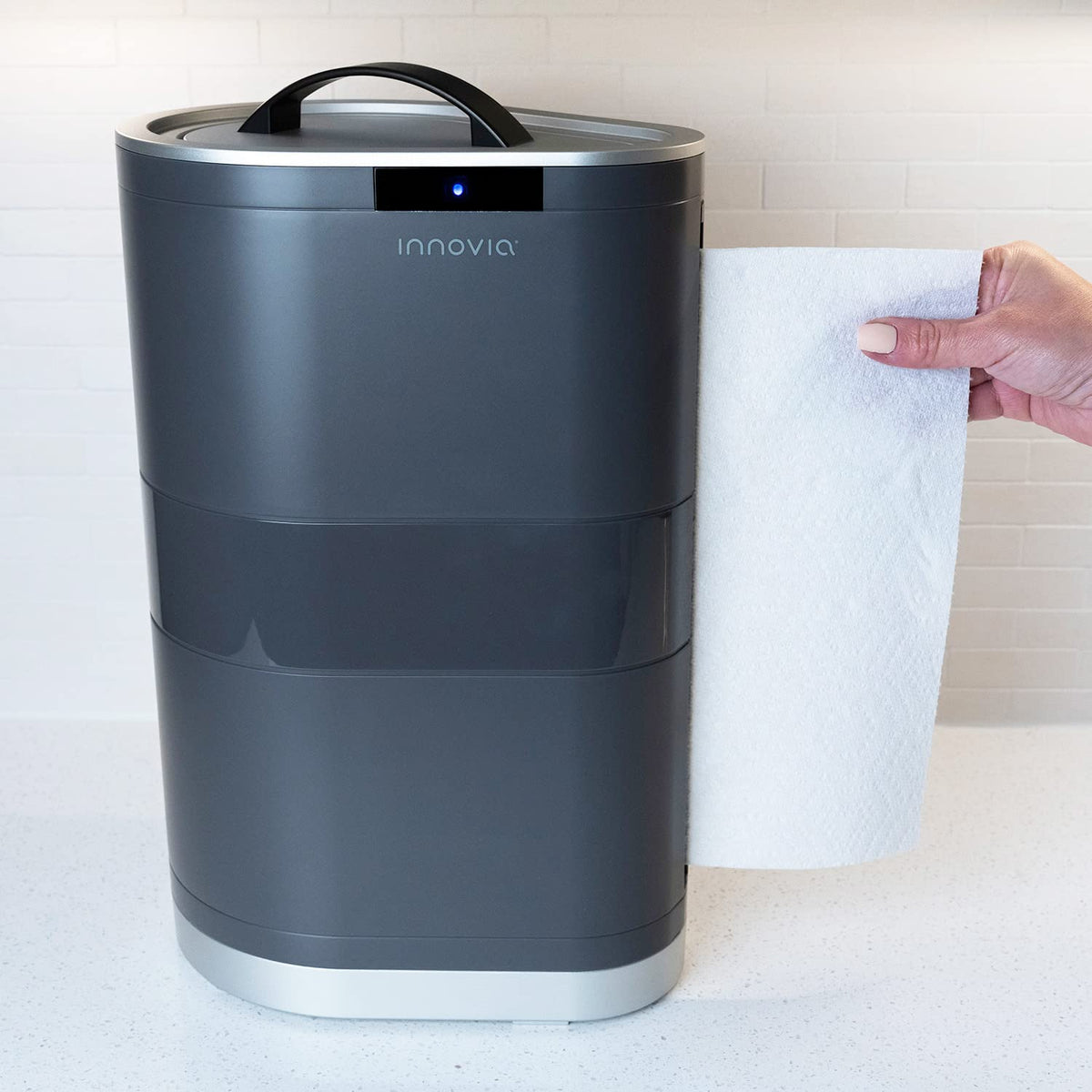 Innovia Countertop Touchless Paper Towel Dispenser - White