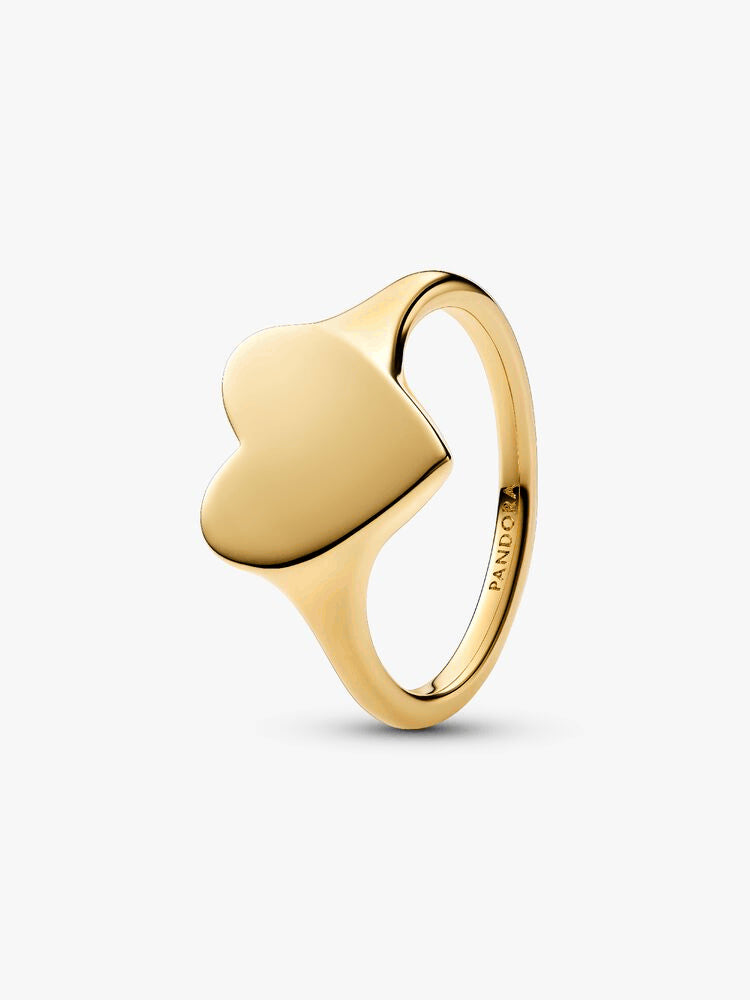 Engravable Love Notes Heart Ring Set