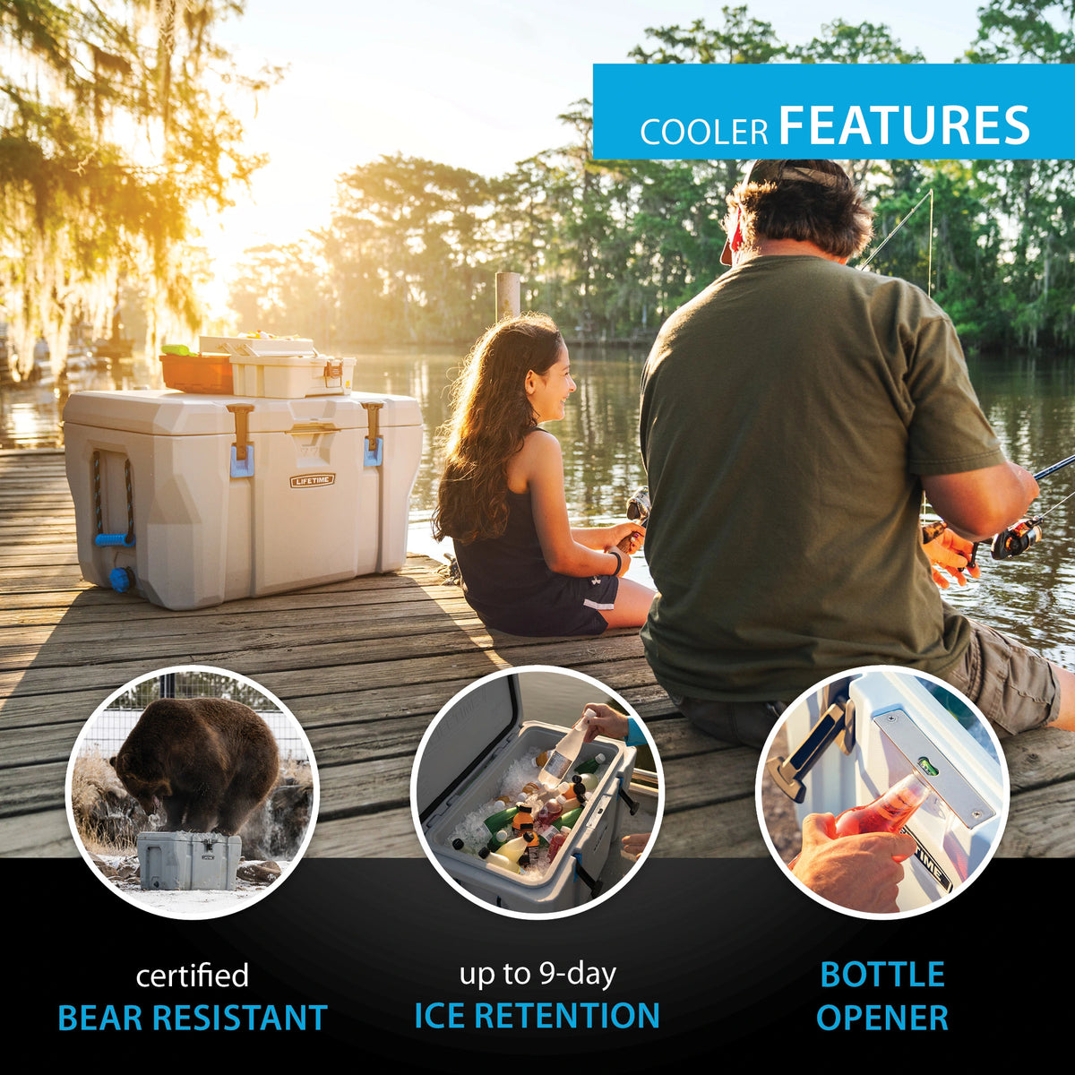 77-Quart High-Performance Cooler - Model 90903