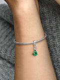 Sparkling Christmas Tree Dangle Charm