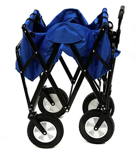 Mac Sports Folding Utility Wagon With Steel Frame - 150 Pound Capacity