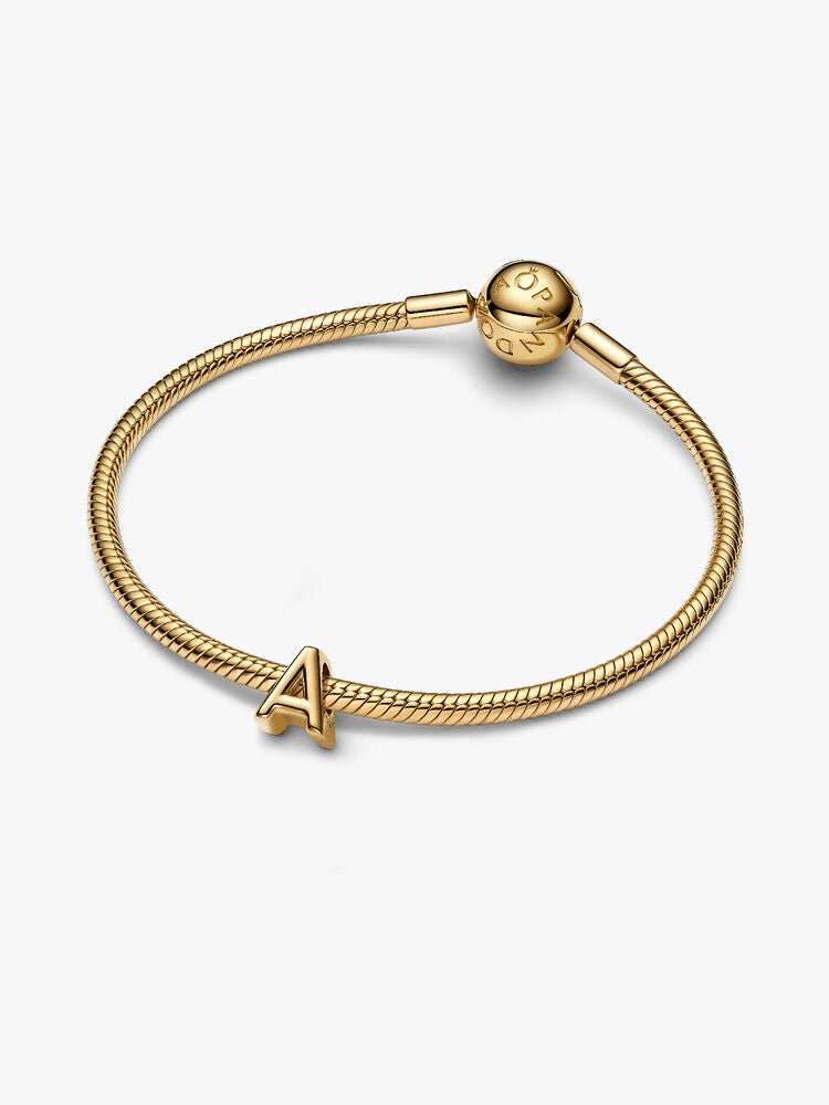 Letter A Alphabet Charm