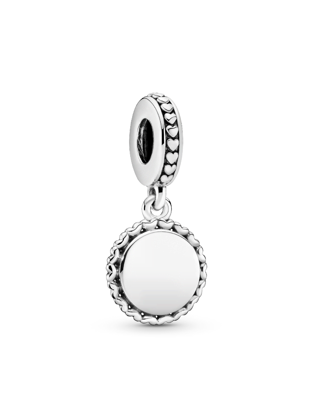 FINAL SALE - Engravable Silver Dangle
