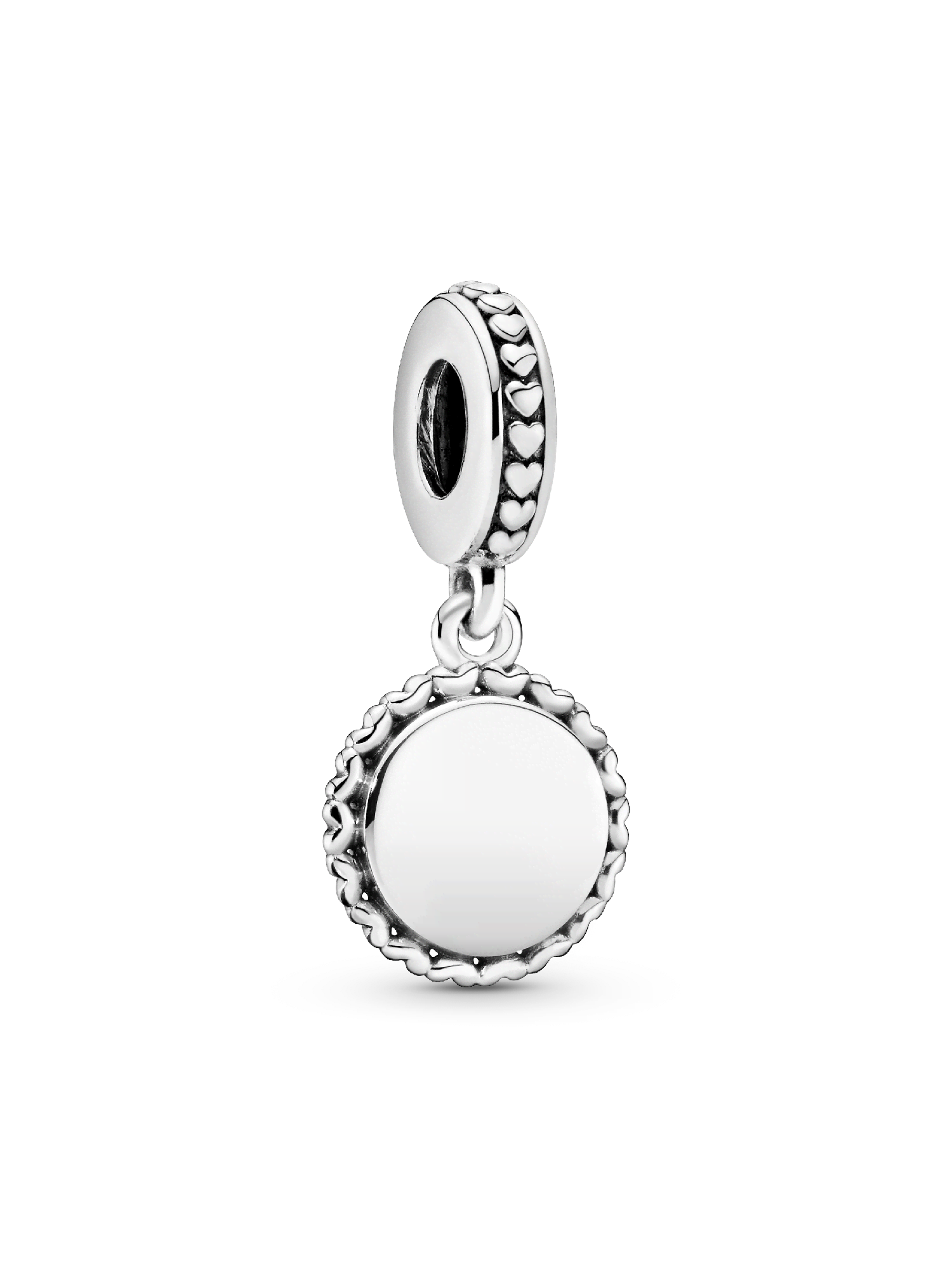 FINAL SALE - Engravable Silver Dangle