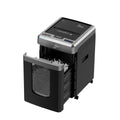 BONSEN Auto Feed Micro-Cut Paper Shredder, 300-Sheet, 60 Min, P-4, 8.1 Gal - Black