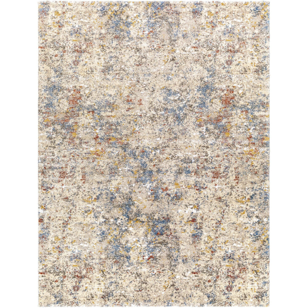 Mid-Century Medallion Area Rug - Brown