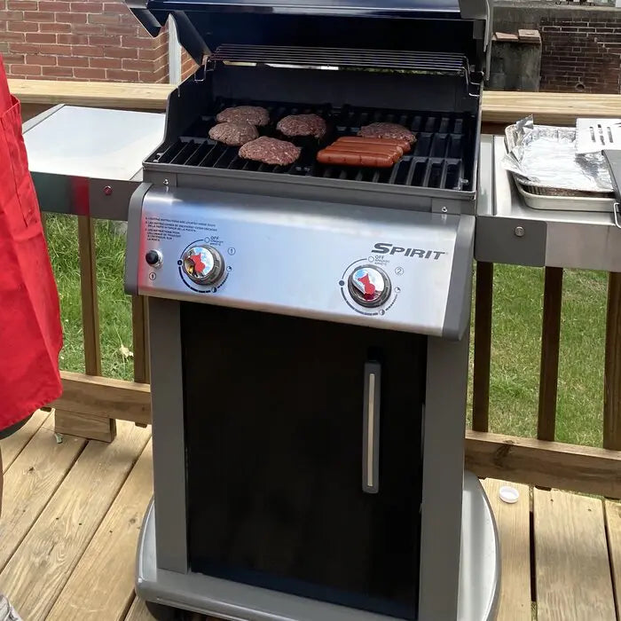 Weber 2-Burner Propane Gas Grill With Cabinet - E-210