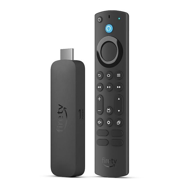 Amazon Fire TV Stick 4K Max with Wi-Fi 6E, Dolby Vision, HDR10+, 16GB Storage, and Alexa Voice Remote