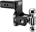 Adjustable Trailer Hitch Ball Mount - Tow And Stow Towing Hitch