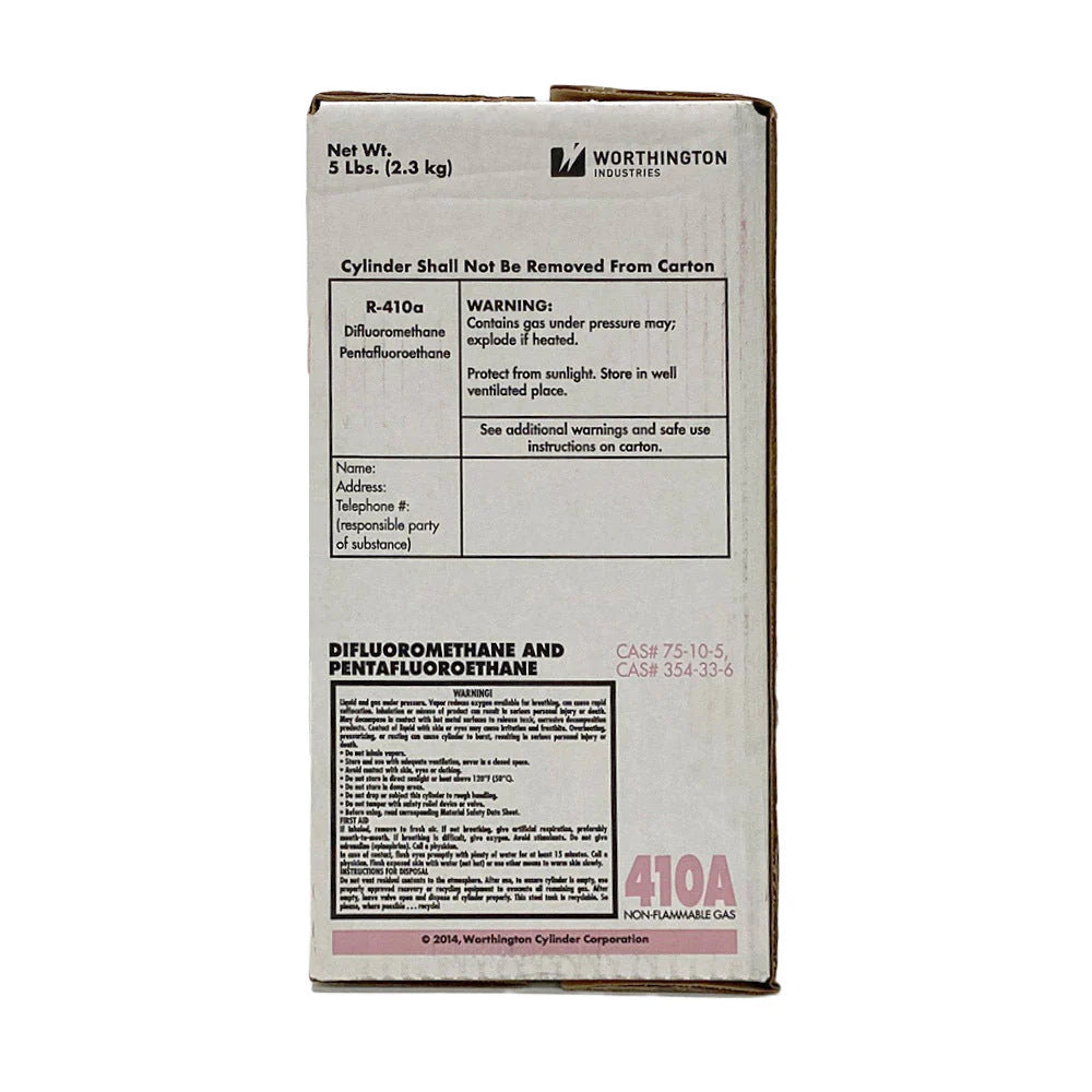 R-410A Refrigerant 5 lb Cylinder