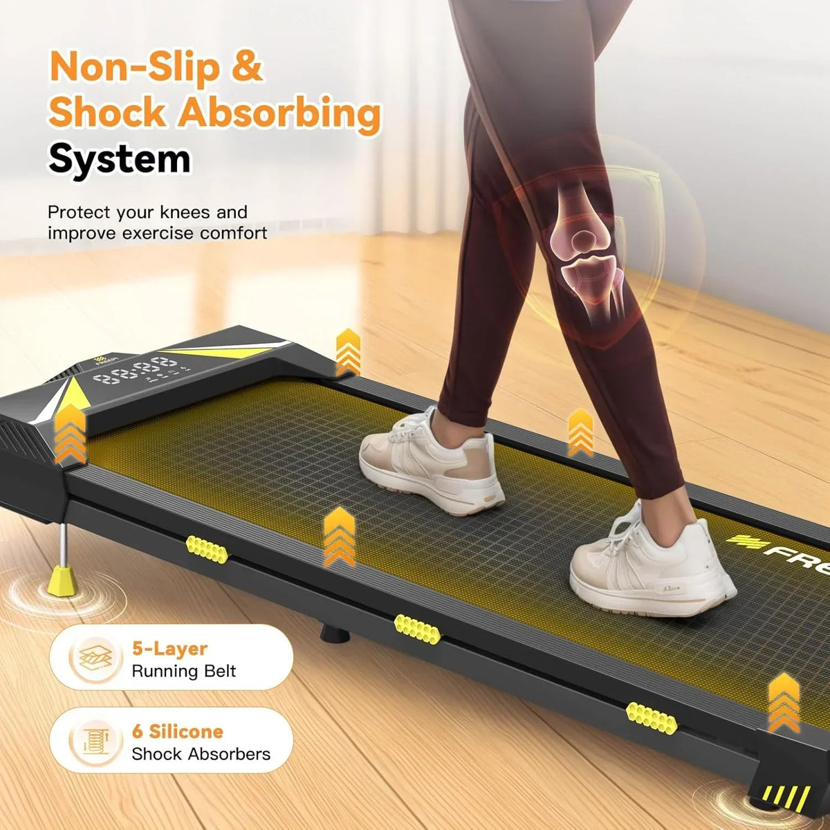 Walking Vibration Pad 2.5HP 39 x 21 x 3.5 in - RM-01