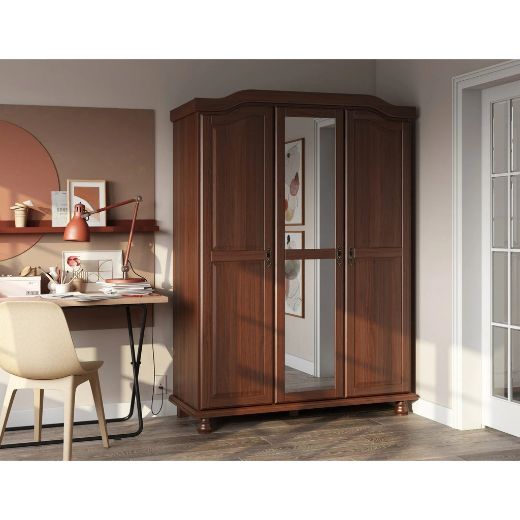 Solid Wood Wardrobe Shelves, Set Of 4, 16.75in W x 18.25in D x 0.75in H - Kyle Collection