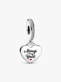 Engravable Always In My Heart Charm