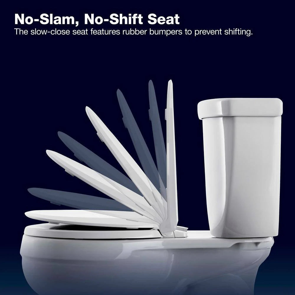 KOHLER Highline Arc Extra Tall Elongated Toilet, White, 1.28 GPF, 2-Piece - 78305-0