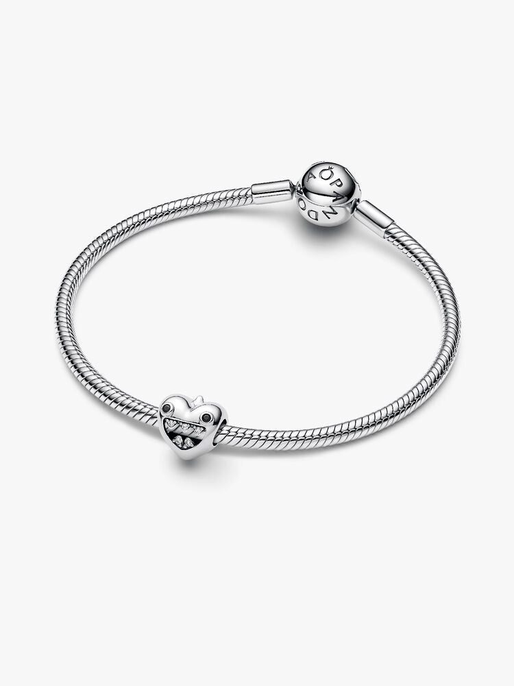 Mom's Little Monsters Heart Charm