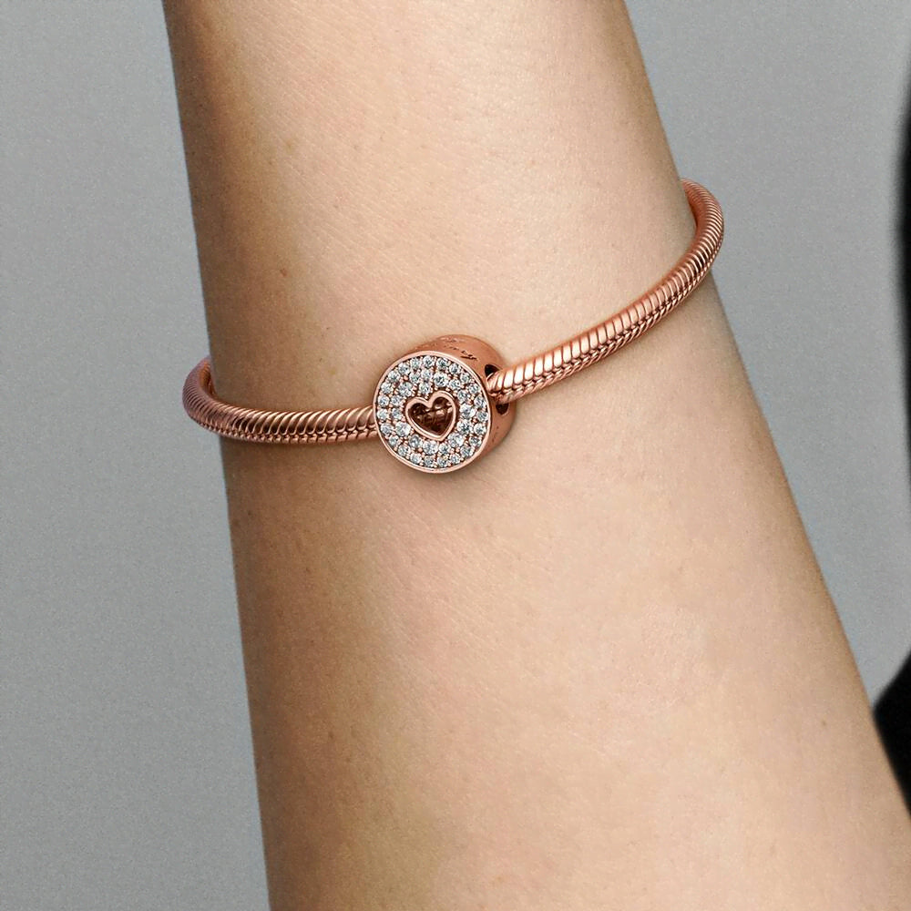 FINAL SALE - Pavé & Heart Anniversary Charm