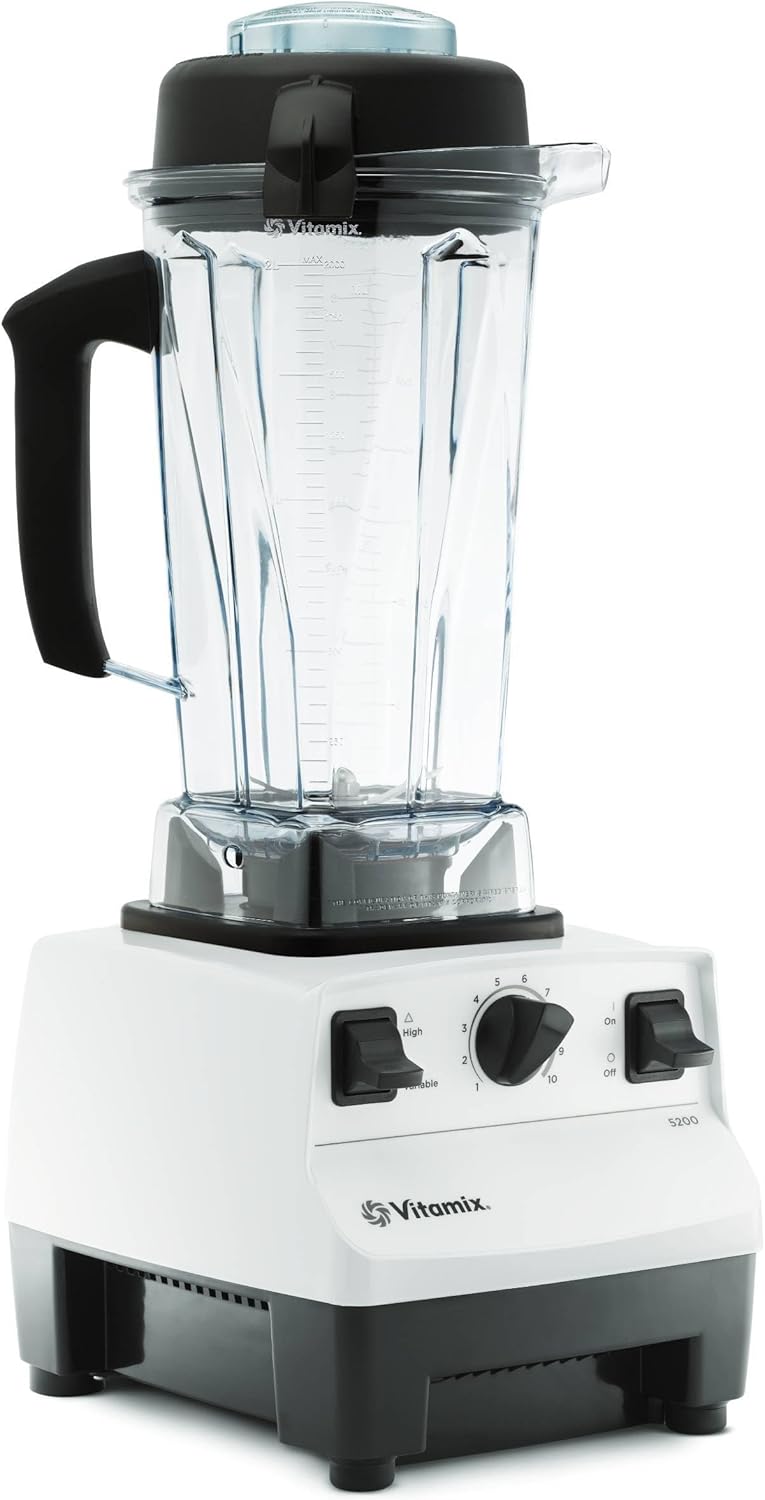 Blender With 64-Oz. Container, 2 HP Motor, Self-Cleaning, Black