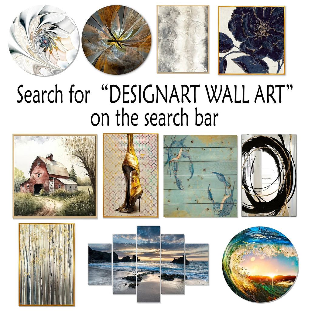 Abstract Spiral Aluminum Wall Art, Gold And Blue, Multiple Sizes