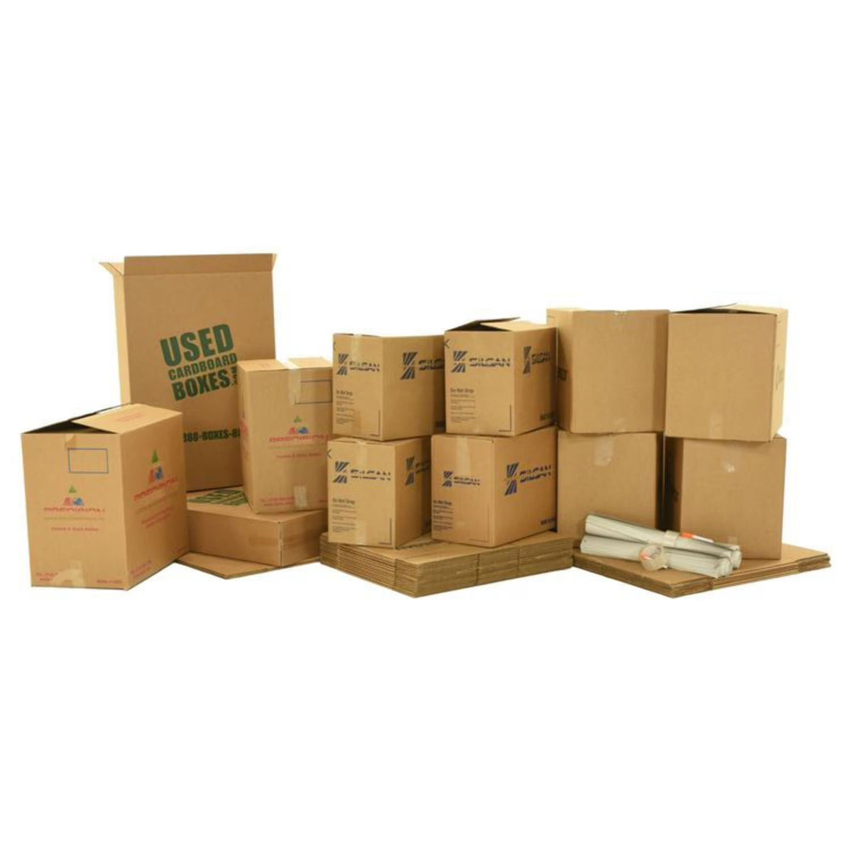 UCB Zero Waste Used 1 Bedroom Moving Kit - 32 Moving Boxes