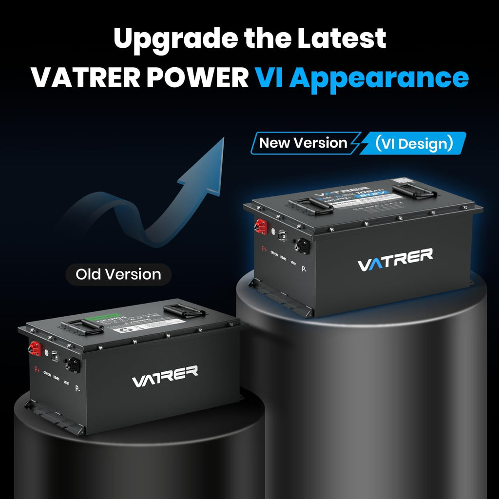 48V 105Ah Lithium Battery With Smart BMS, Touch Monitor, And App