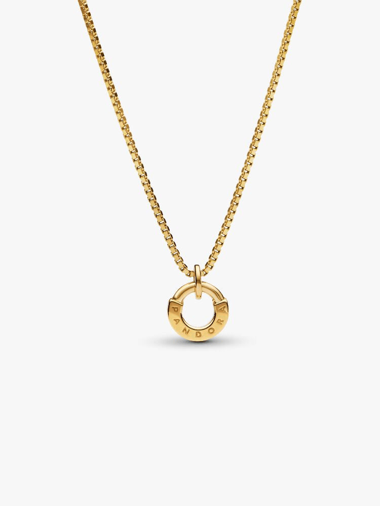 FINAL SALE - Pandora Signature I-D Collier Pendant & Necklace