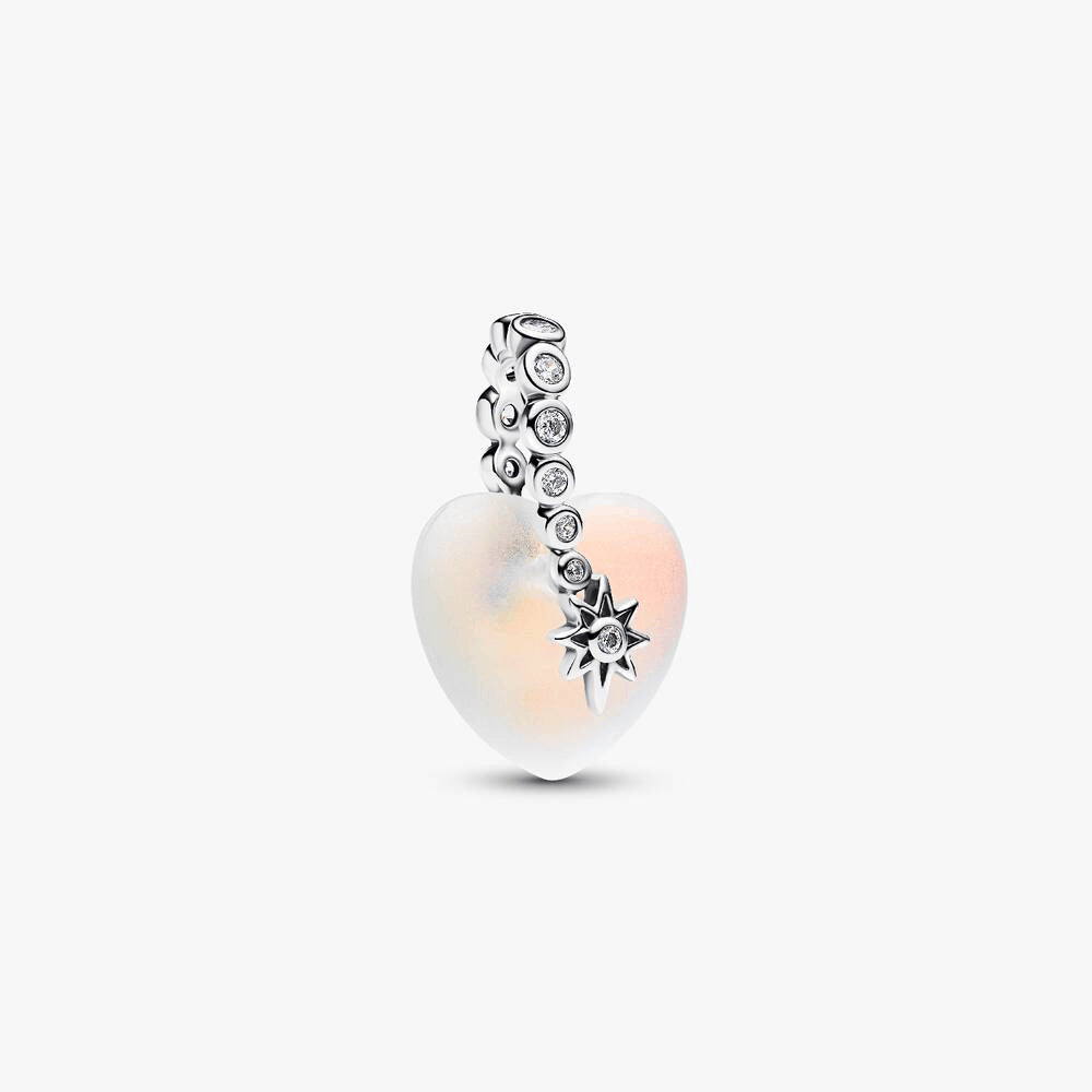 Shooting Star & Heart Dangle Charm