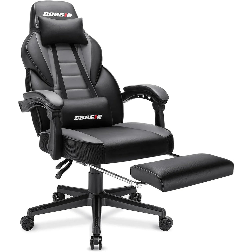 Racing Style Gaming Chair, 300 lbs Big And Tall High Back Computer Chair