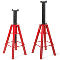 USA Heavy Duty Truck Jack Stands, 1 Pair, 10 Ton, 32in To 48in