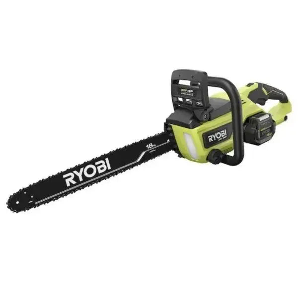 RYOBI 40V Cordless Chainsaw Kit, 18 Inch, Green