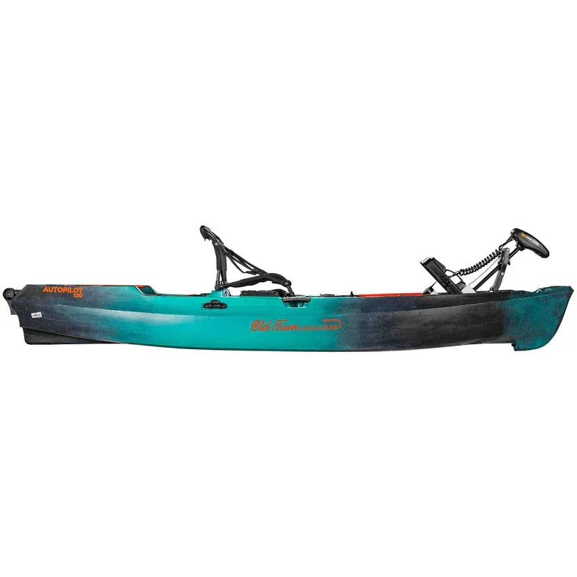 Old Town Motorized Fishing Kayak With Minn Kota Trolling Motor, 12-ft - AutoPilot 120