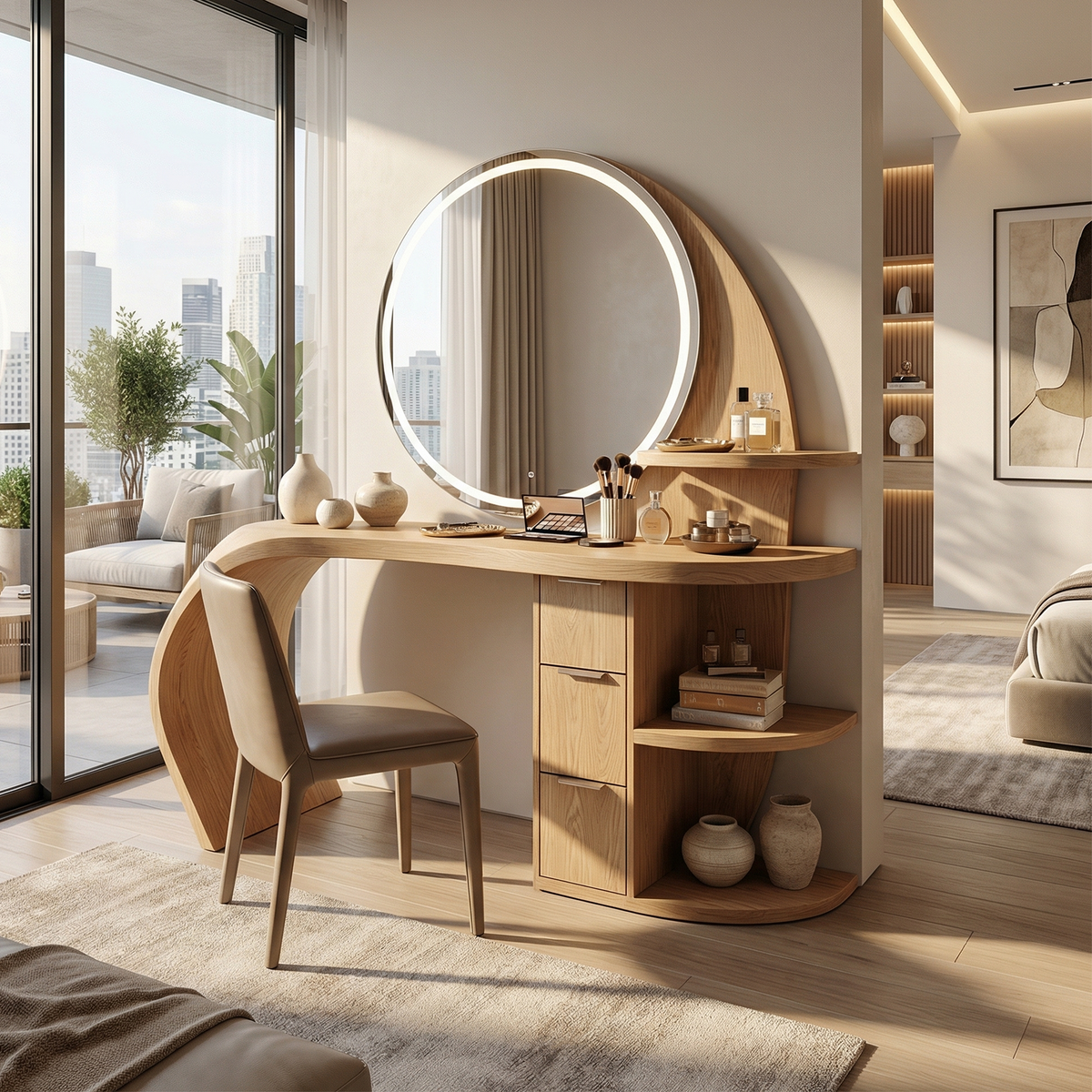Classic Dressing Table Makeup Area Personal Space Dressing Area